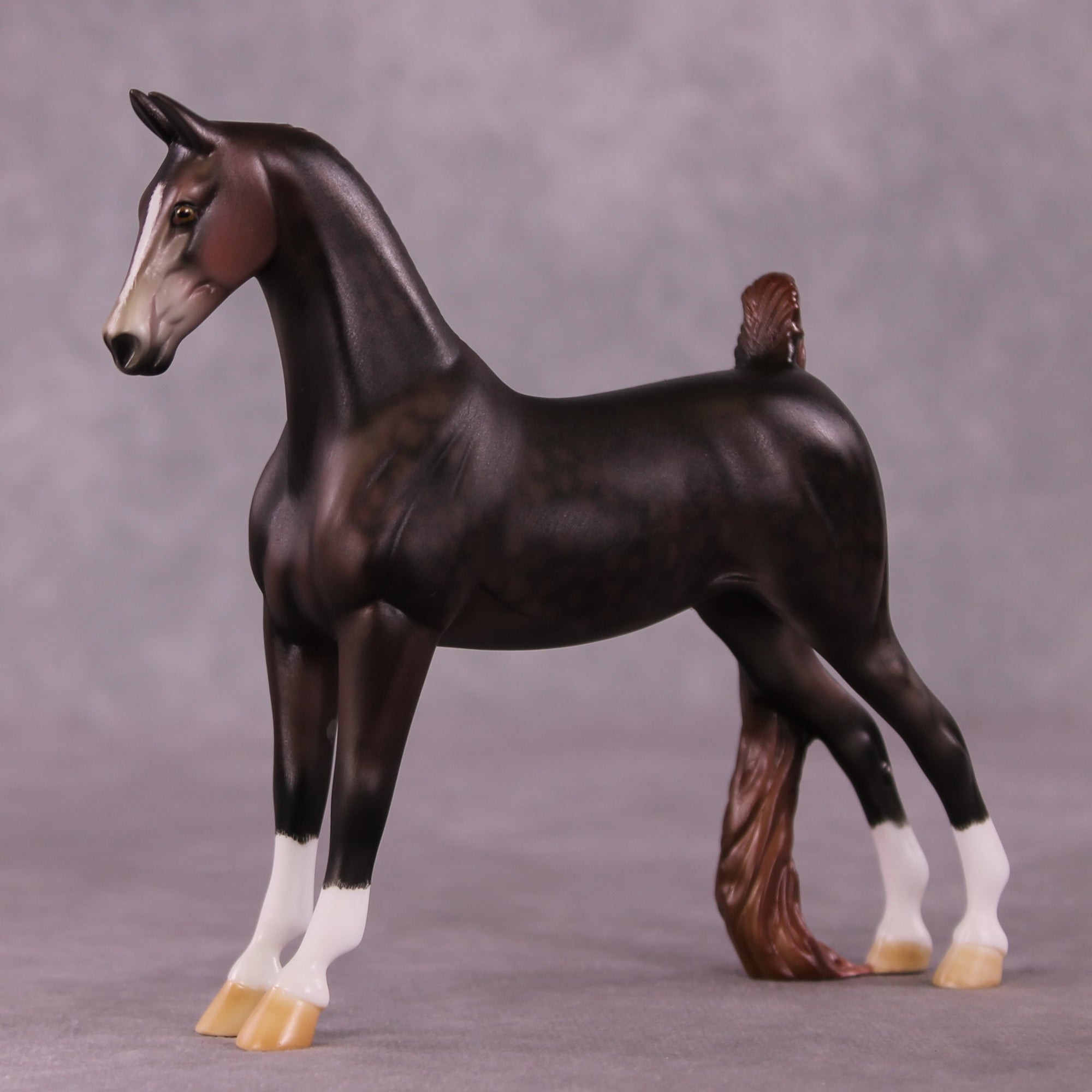 "Funicular" OOAK Pebble Saddlebred by Julie Keim EQ25