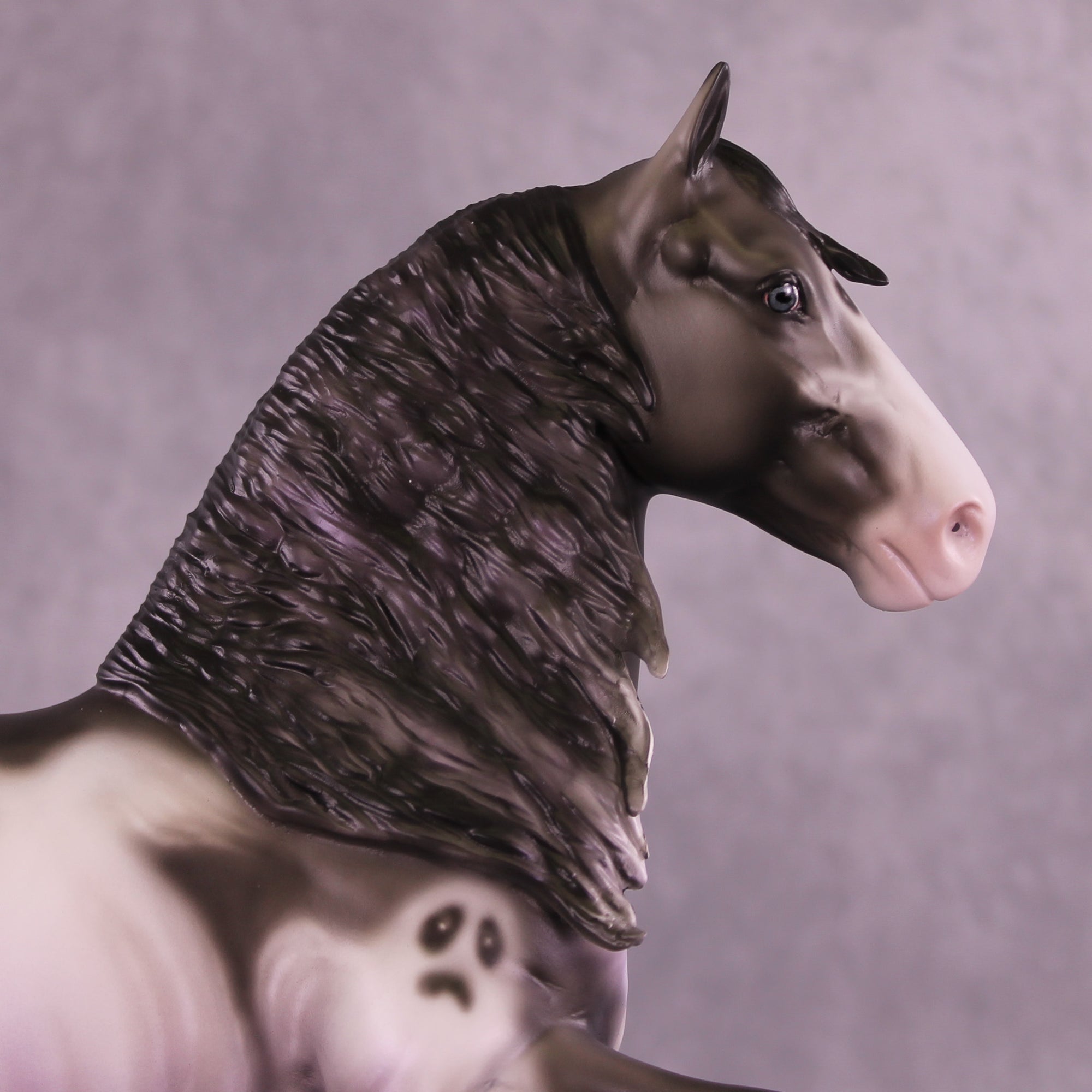 Apparition OOAK FCM Trotting Drafter by Sheryl Leisure MM25