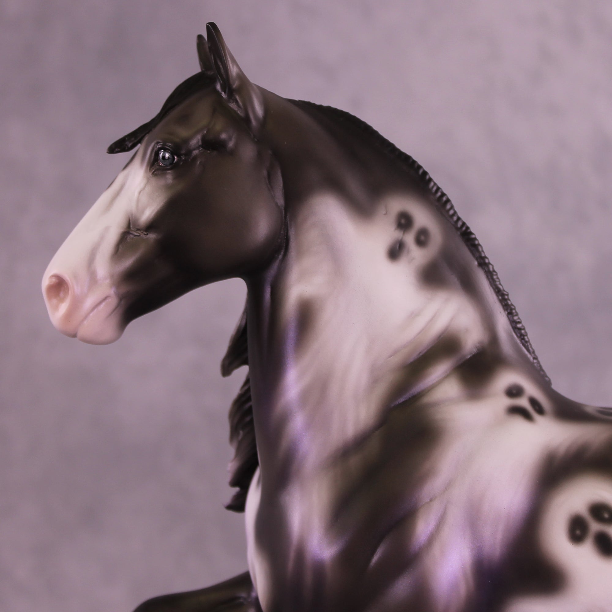 Apparition OOAK FCM Trotting Drafter by Sheryl Leisure MM25