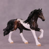 Falling Up OOAK Chip Friesian by Anna Rieck LHS25