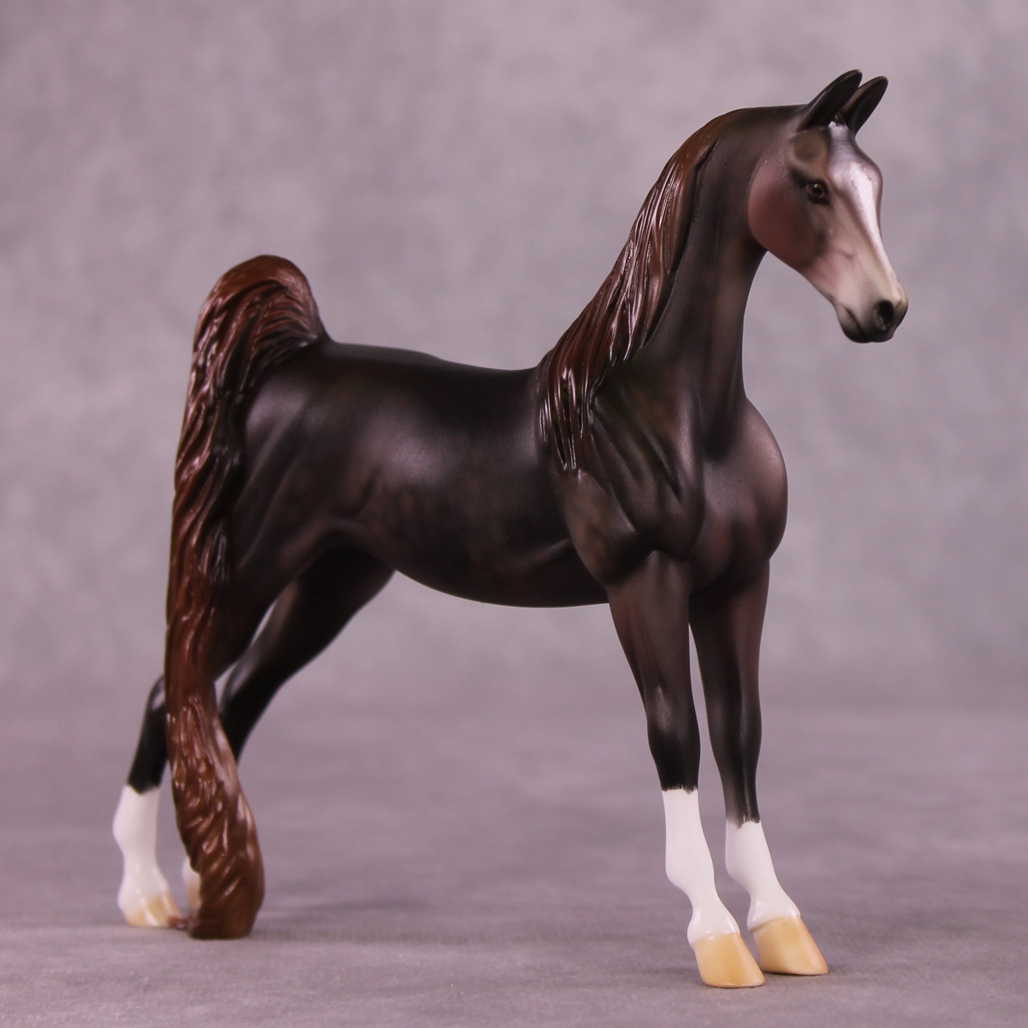 "Funicular" OOAK Pebble Saddlebred by Julie Keim EQ25