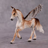 &quot;Scream&quot; Secret Surprise Chip Drop: Superb Owl Sunday OOAK Deco Custom Winged Friesian Chip By Ellen Robbins