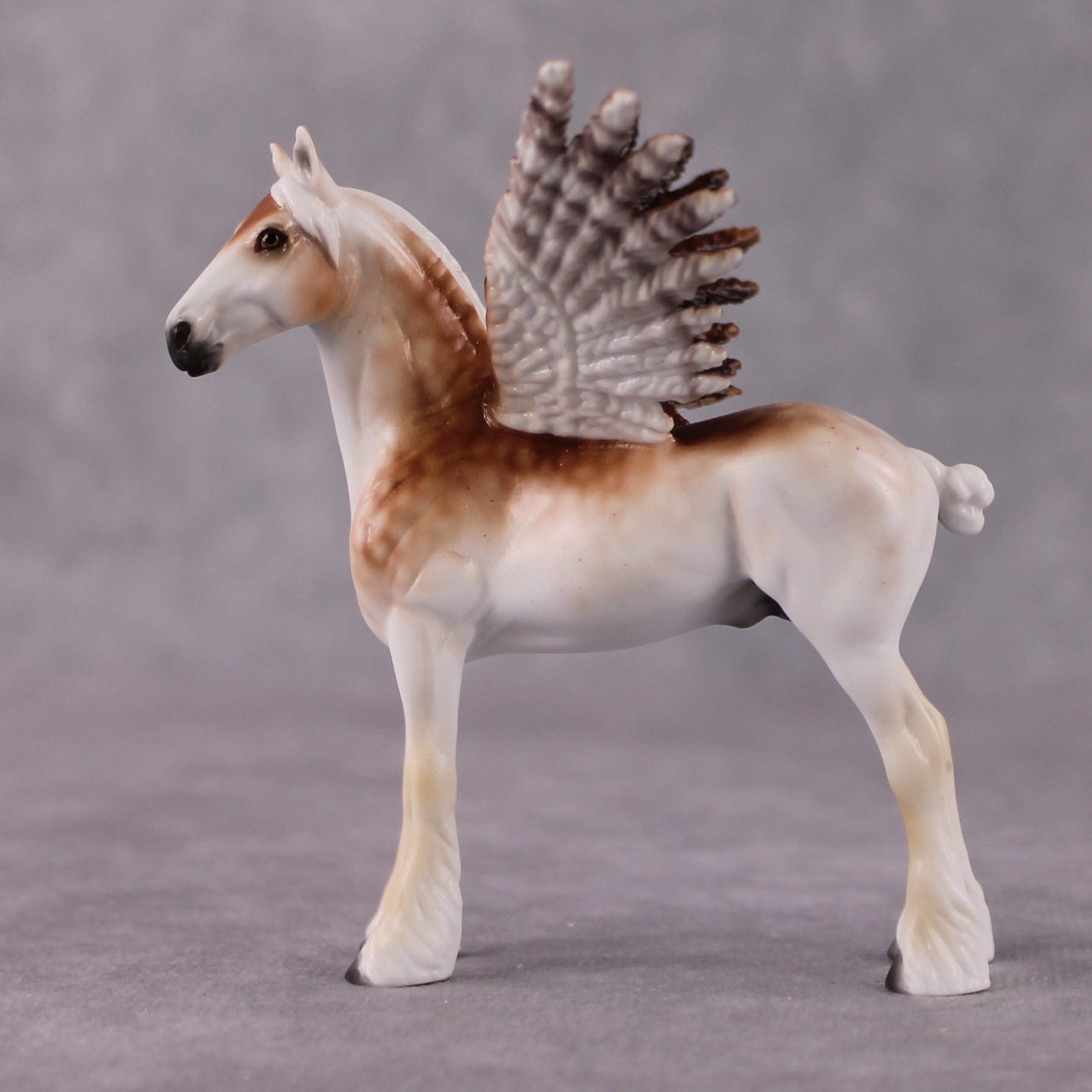 "Shout" Secret Surprise Chip Drop: Superb Owl Sunday OOAK Deco Custom Drafter Chip By Ellen Robbins