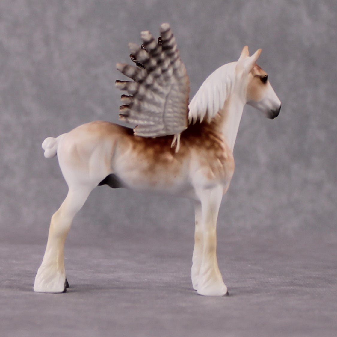 "Shout" Secret Surprise Chip Drop: Superb Owl Sunday OOAK Deco Custom Drafter Chip By Ellen Robbins