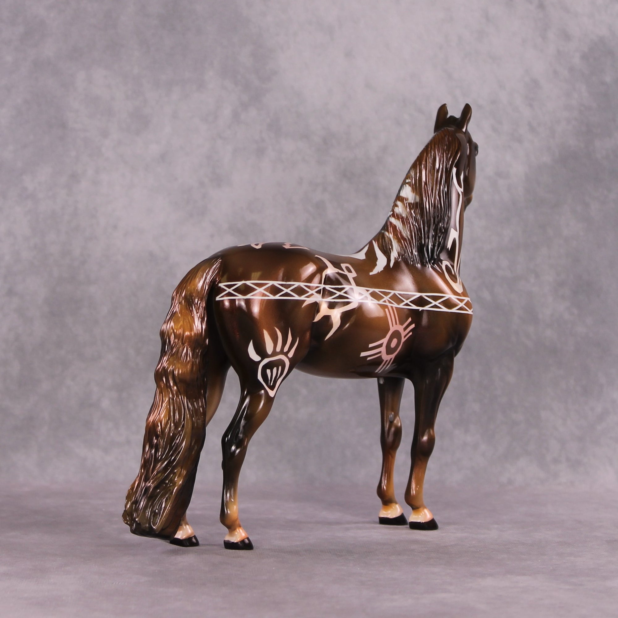 "My Clan" OOAK Glossy Morgan by Kike Duarte SHCF25