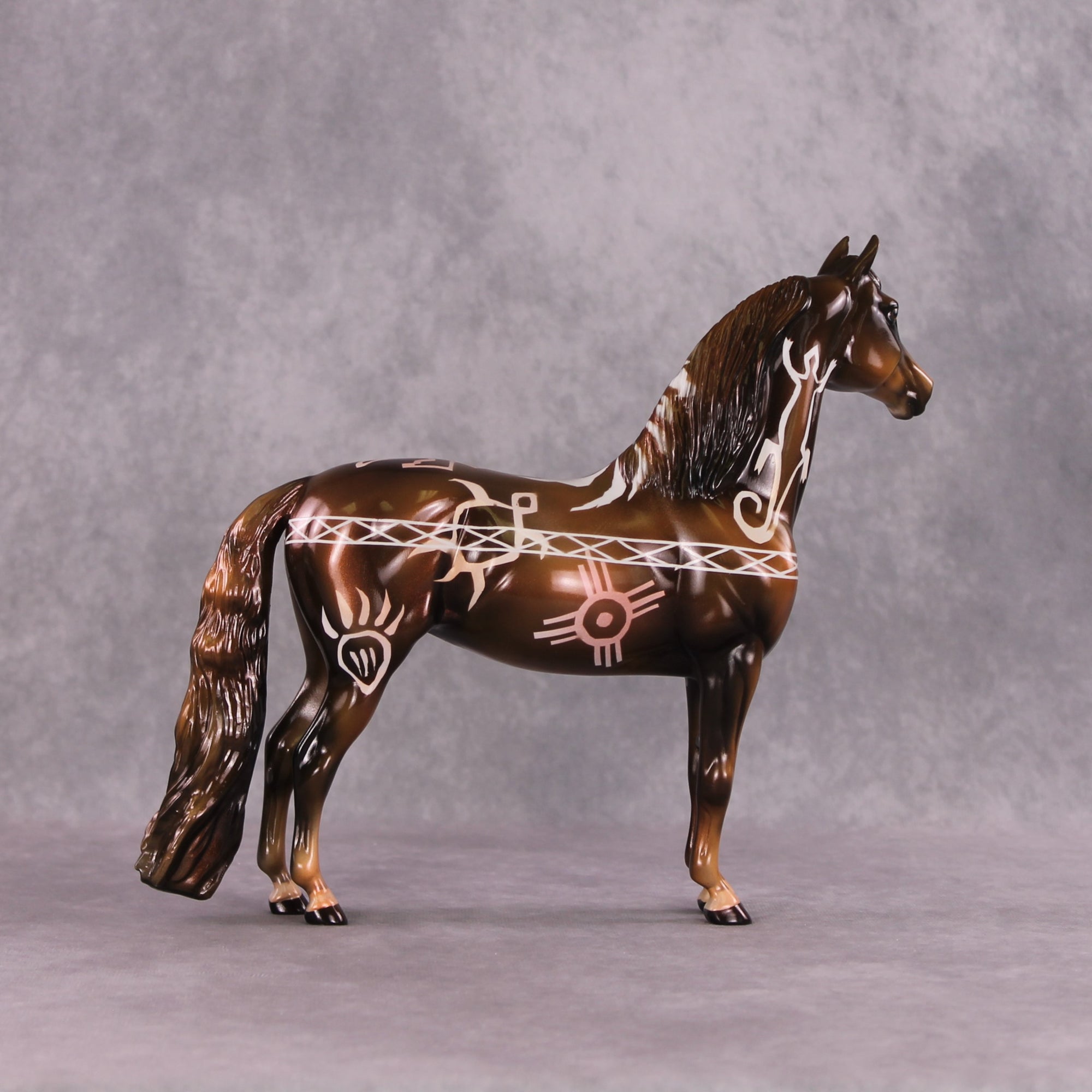 "My Clan" OOAK Glossy Morgan by Kike Duarte SHCF25