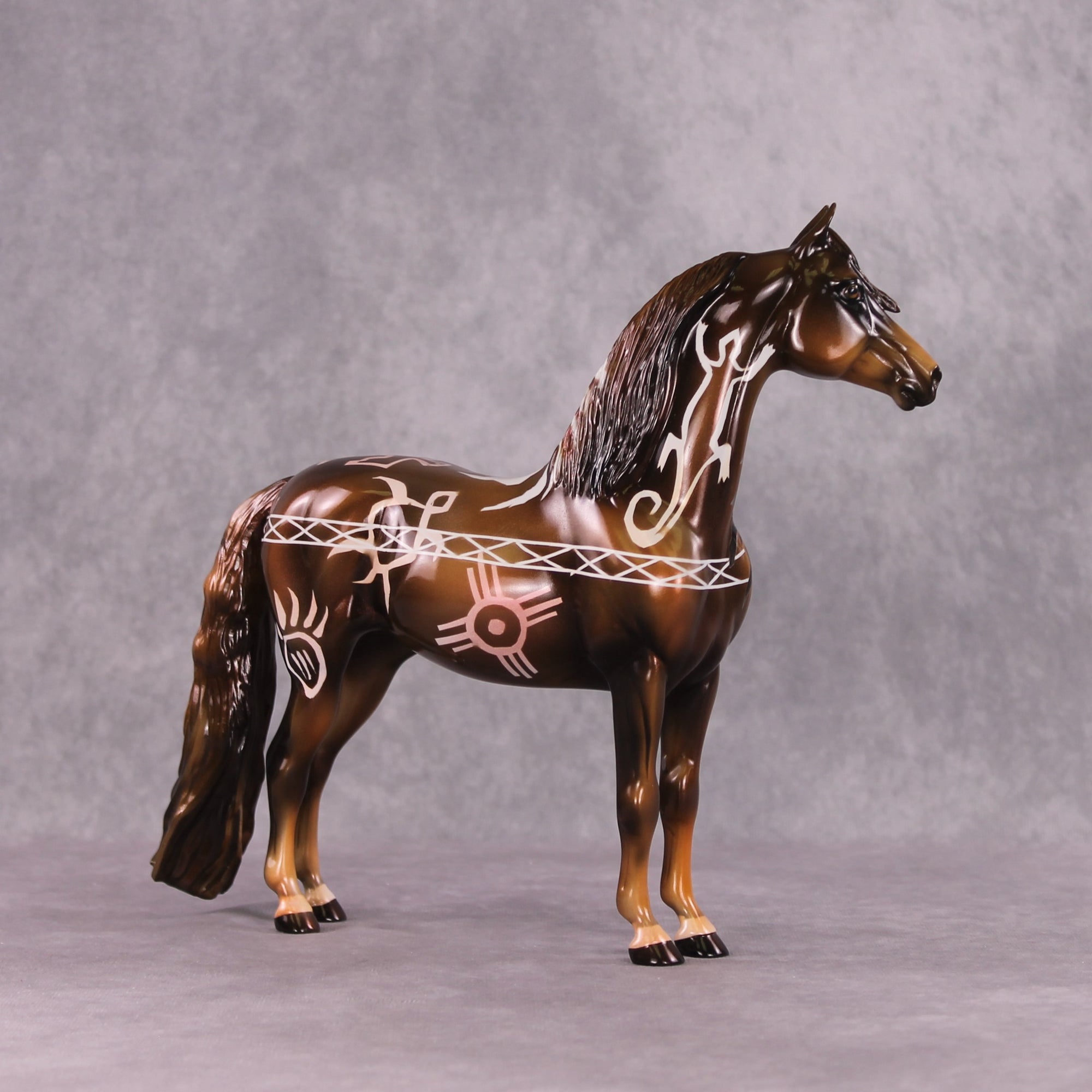 "My Clan" OOAK Glossy Morgan by Kike Duarte SHCF25