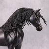 Appia OOAK Dappled Black Custom Arabian Stallion By Caroline Boydston - Best Offer 10/22/24