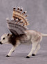 "Great" Secret Surprise Chip Drop: Superb Owl Sunday OOAK Deco Custom Cow Chip By Ellen Robbins