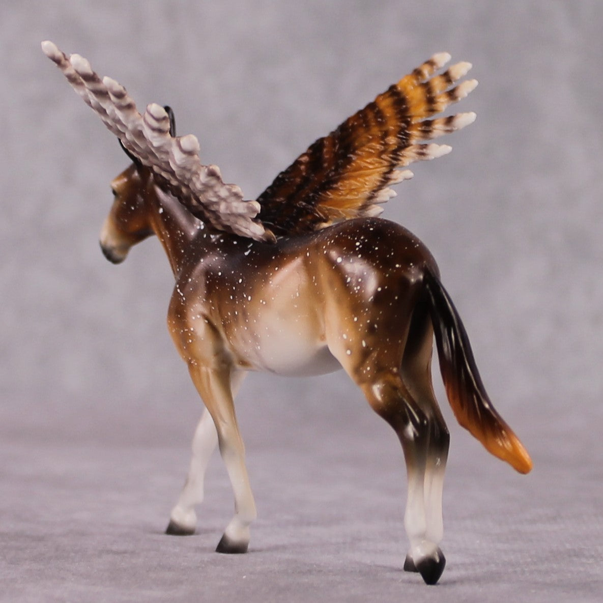 "Significant" Secret Surprise Chip Drop: Superb Owl Sunday OOAK Deco Custom Mule Chip By Ellen Robbins