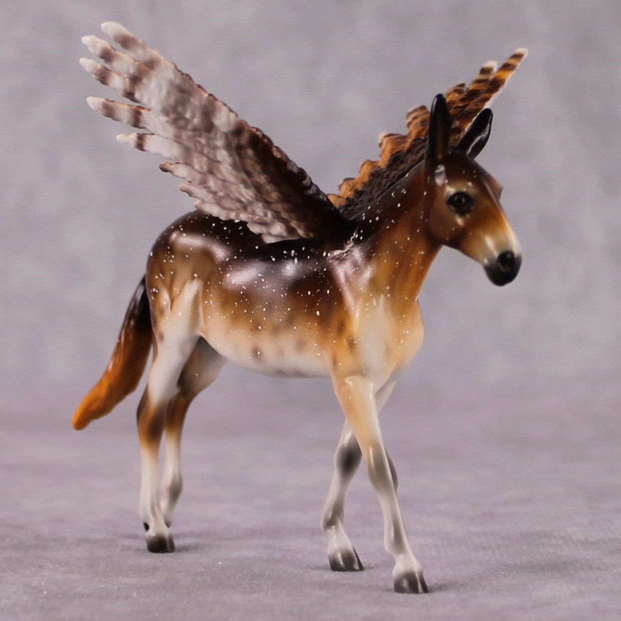 "Significant" Secret Surprise Chip Drop: Superb Owl Sunday OOAK Deco Custom Mule Chip By Ellen Robbins