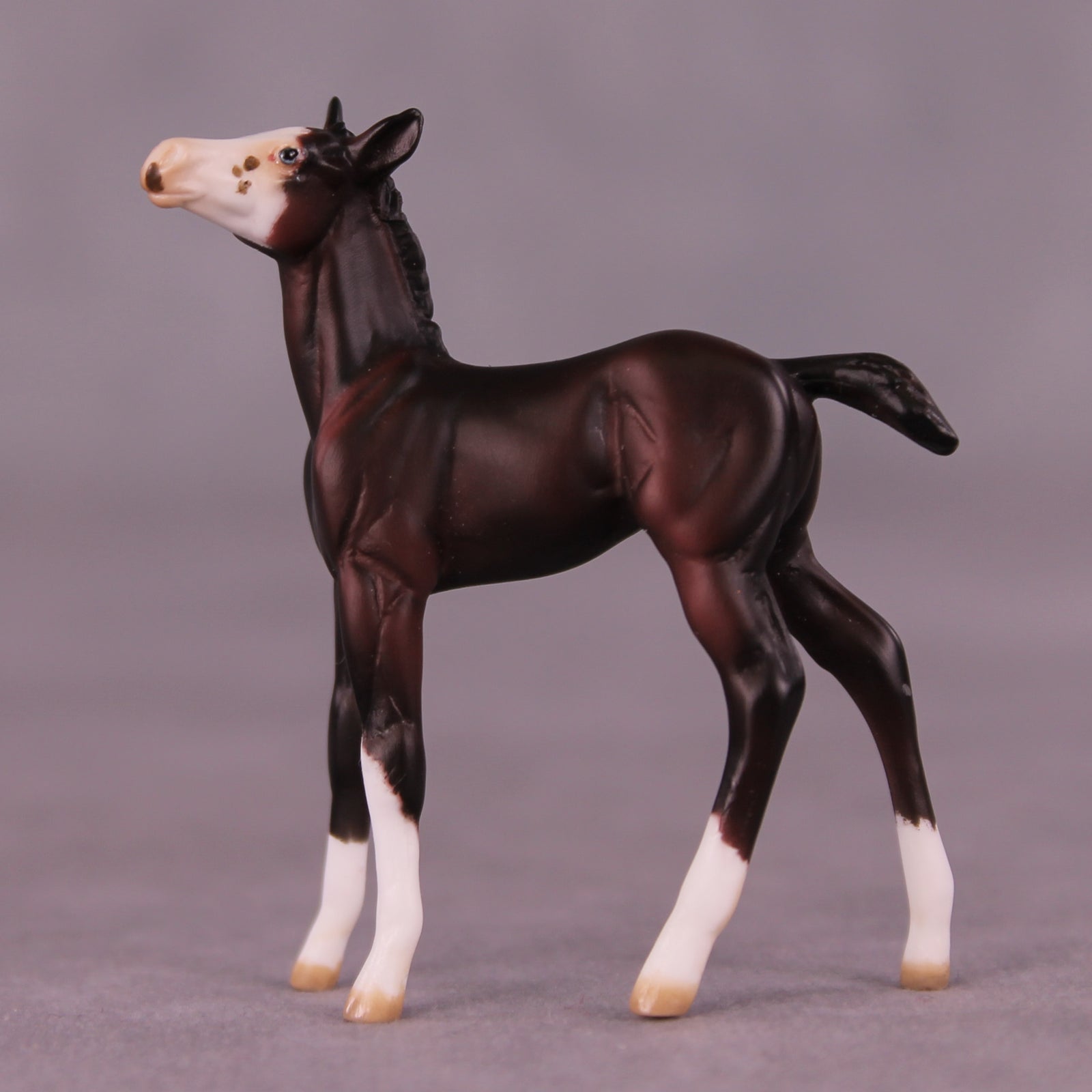 Fig OOAK Foal Chip by Julie Keim LHS25