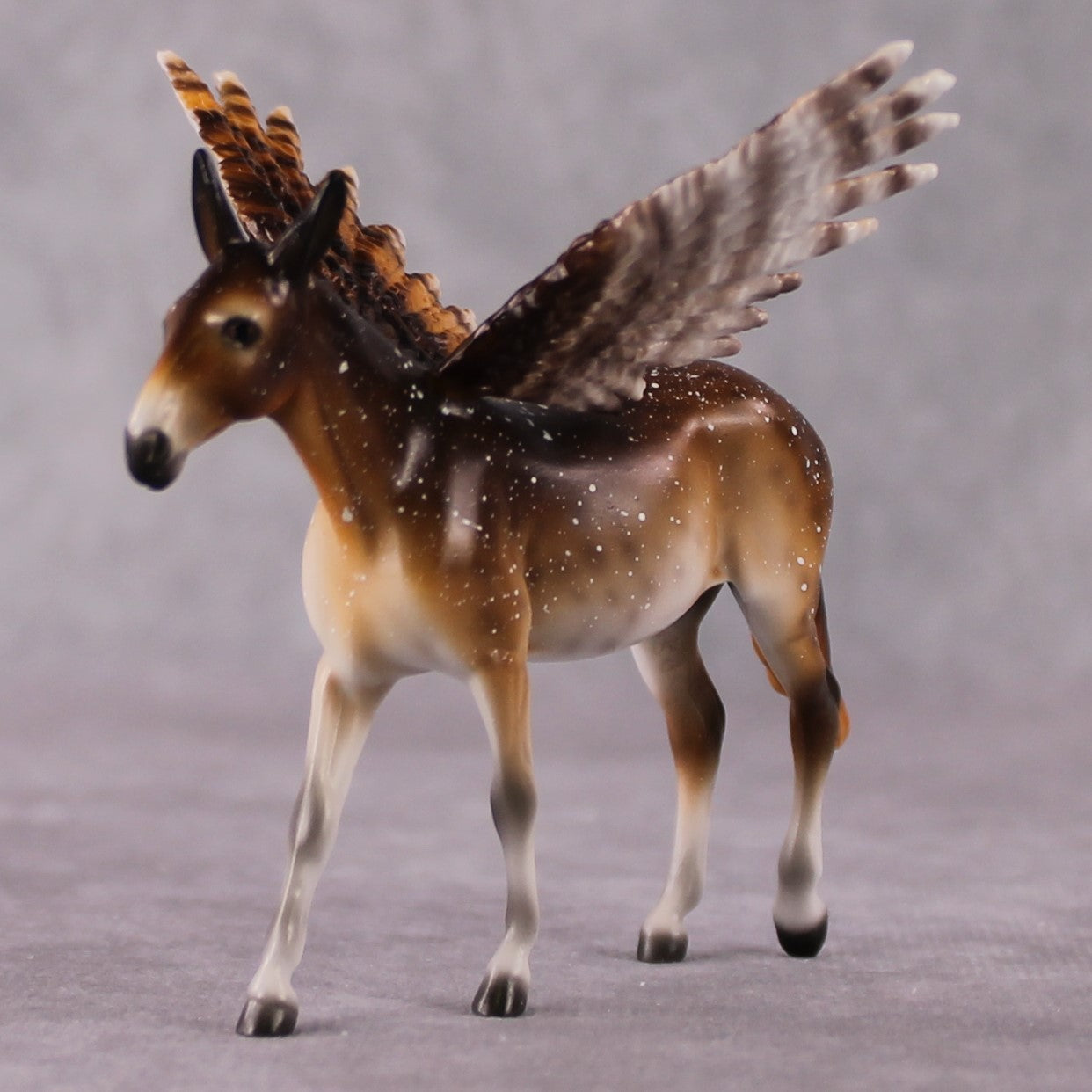 "Significant" Secret Surprise Chip Drop: Superb Owl Sunday OOAK Deco Custom Mule Chip By Ellen Robbins