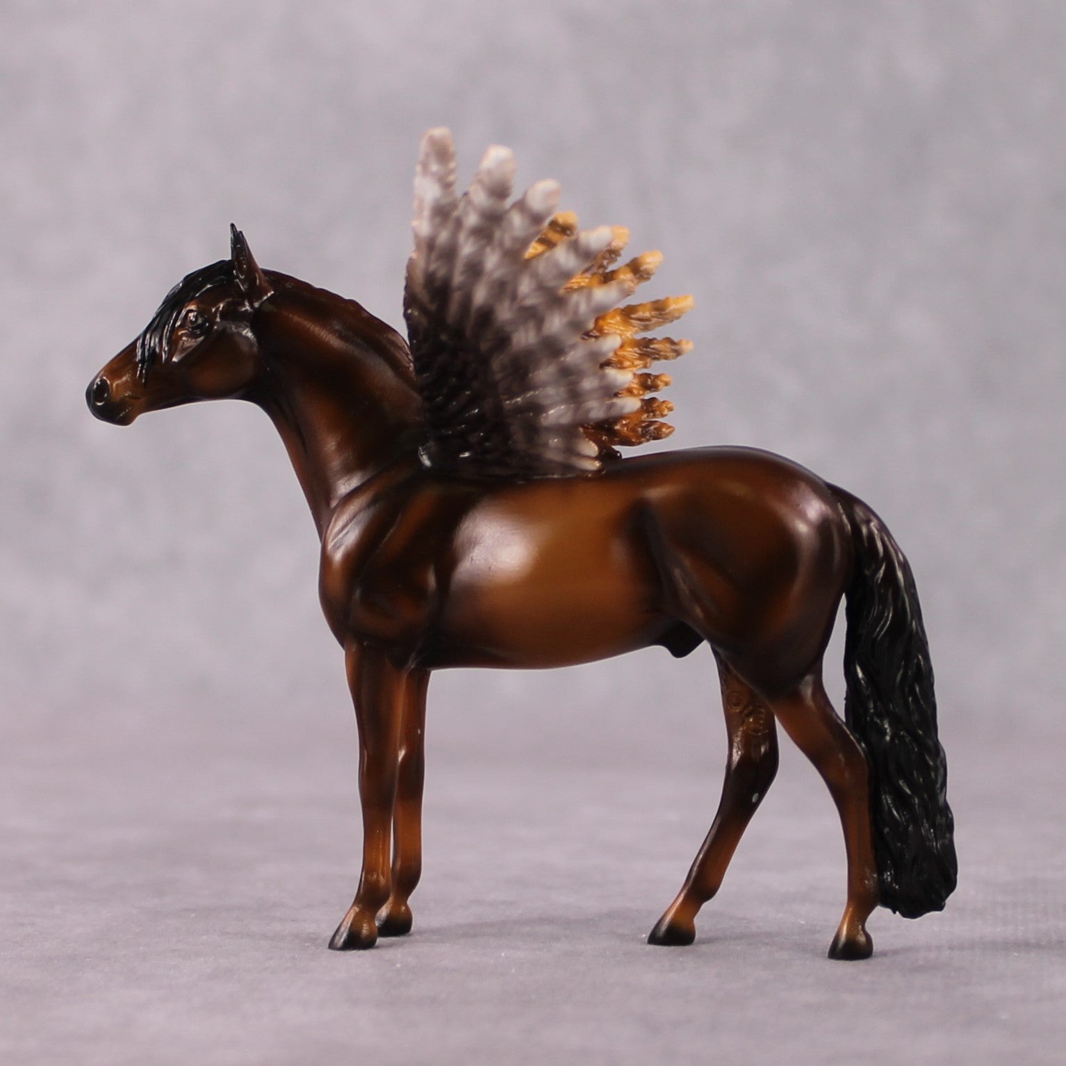 "Superb" Secret Surprise Chip Drop: Superb Owl Sunday OOAK Deco Custom Andalusian Chip By Ellen Robbins