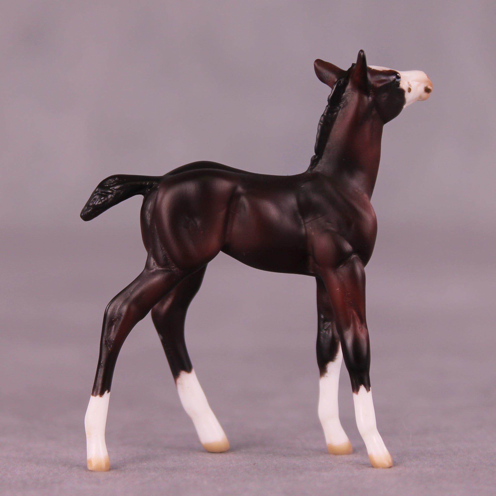 Fig OOAK Foal Chip by Julie Keim LHS25