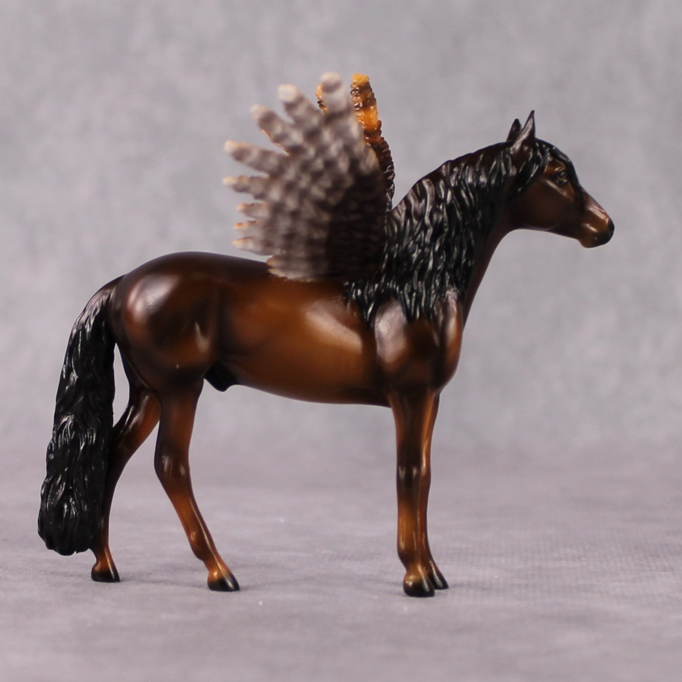 "Superb" Secret Surprise Chip Drop: Superb Owl Sunday OOAK Deco Custom Andalusian Chip By Ellen Robbins