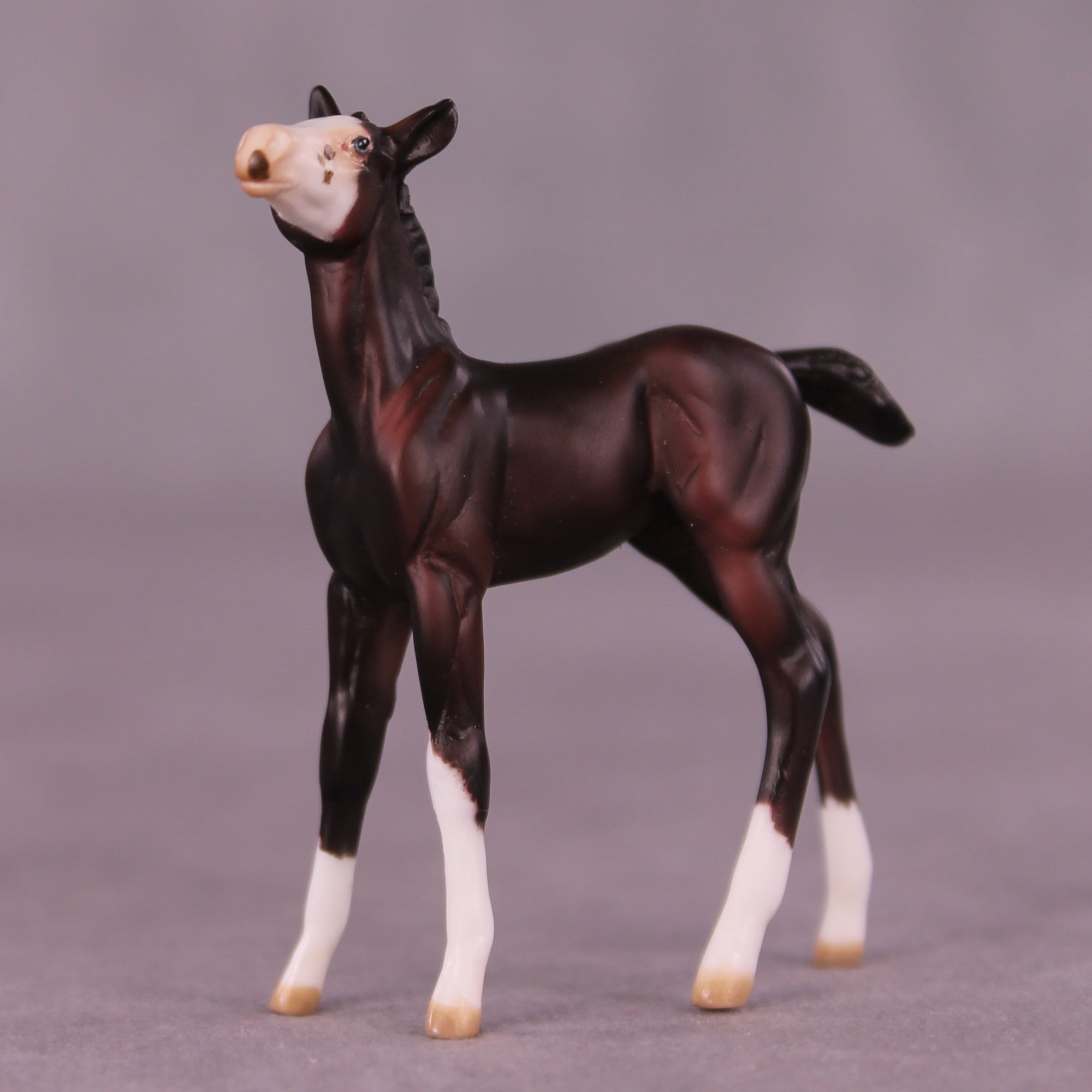 Fig OOAK Foal Chip by Julie Keim LHS25