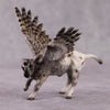 &quot;Lapland&quot; Secret Surprise Chip Drop: Superb Owl Sunday OOAK Deco Custom Cow Chip By Jess Hamill