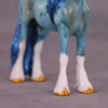 Robin OOAK FCM Chip Draft Horse By Kristen Cermele July GemStones Series