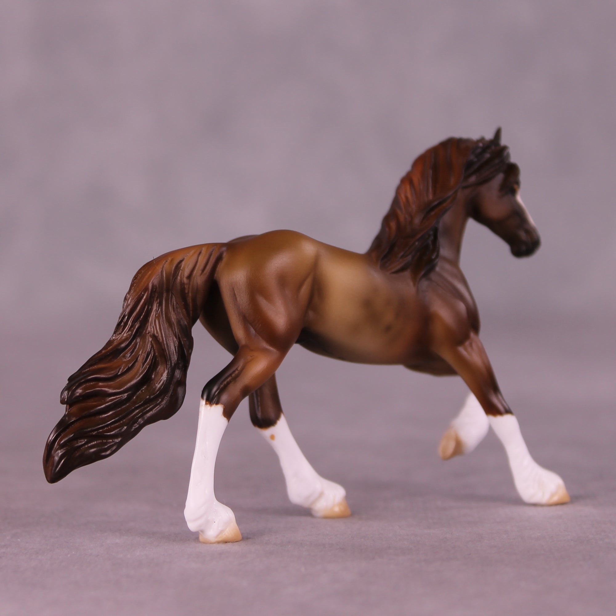 Lennox OOAK Friesian Chip by Julie Keim LHS25