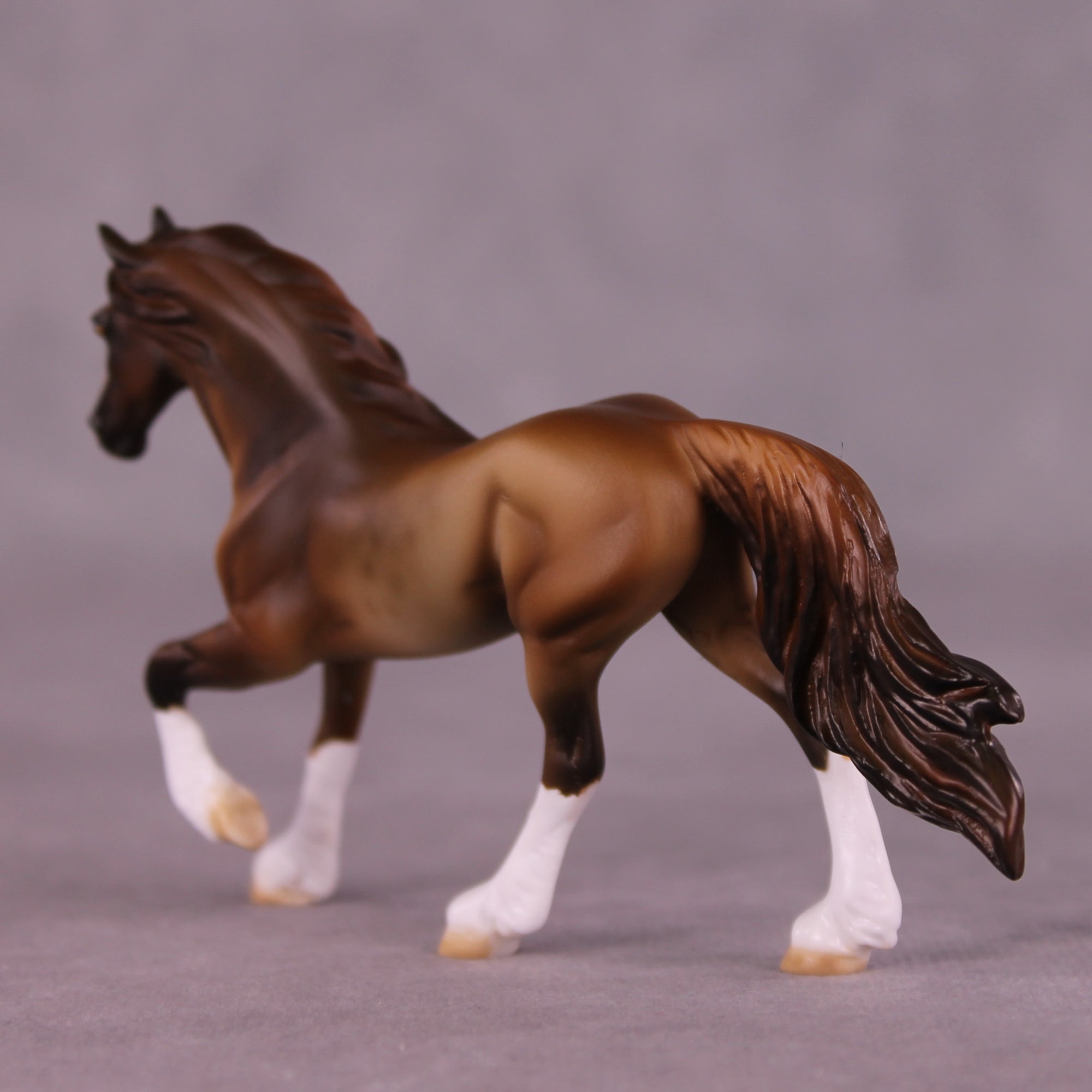 Lennox OOAK Friesian Chip by Julie Keim LHS25