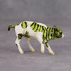 PREVIEW LISTING ONLY Declassified OOAK Green Zebra Spotted Cow Chip By Jess Hamill MM24 MHP Auction