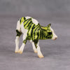 PREVIEW LISTING ONLY Declassified OOAK Green Zebra Spotted Cow Chip By Jess Hamill MM24 MHP Auction