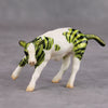 PREVIEW LISTING ONLY Declassified OOAK Green Zebra Spotted Cow Chip By Jess Hamill MM24 MHP Auction