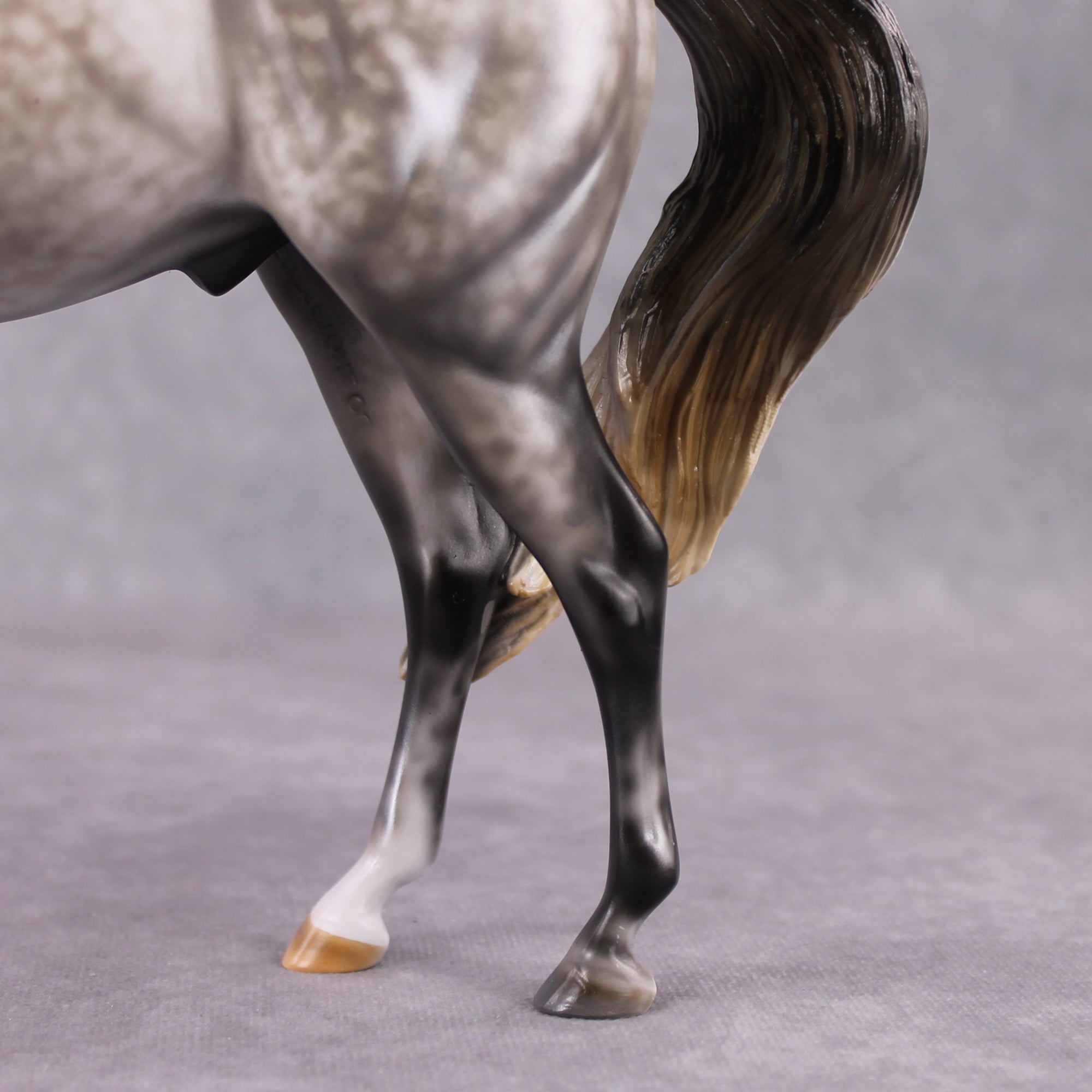 Stone Horses OOAK "Shambala" - Rose Grey Andalusian by Mindy Berg 02/11/2025
