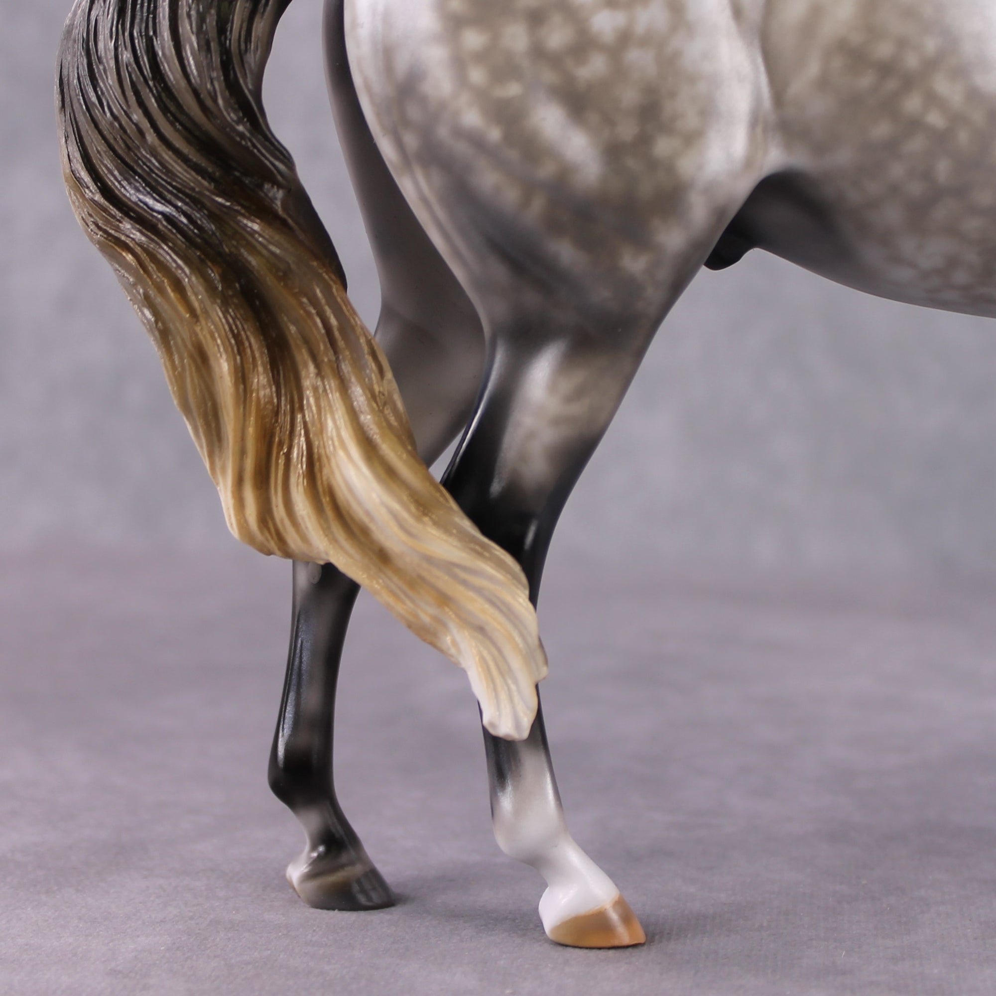 Stone Horses OOAK "Shambala" - Rose Grey Andalusian by Mindy Berg 02/11/2025