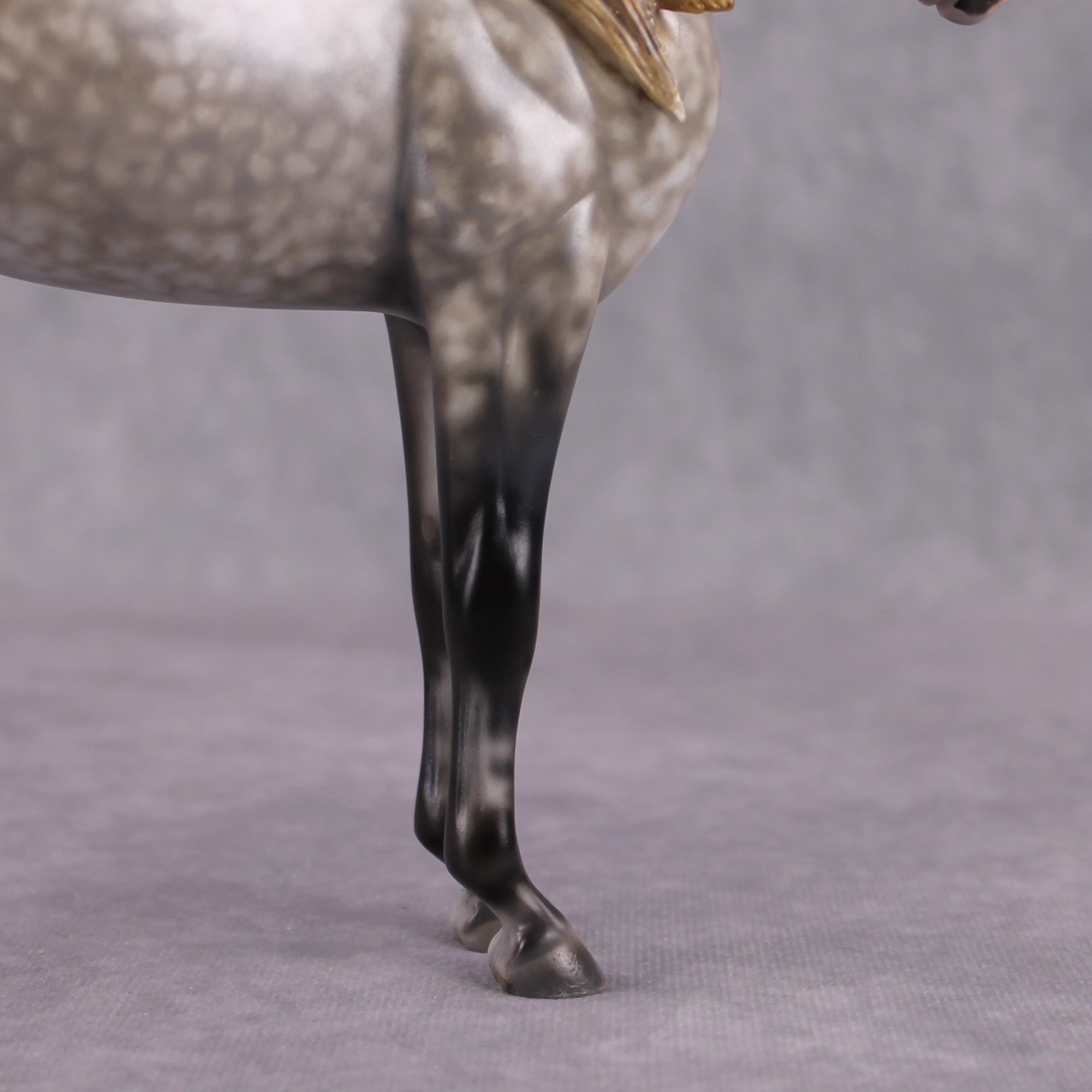 Stone Horses OOAK "Shambala" - Rose Grey Andalusian by Mindy Berg 02/11/2025