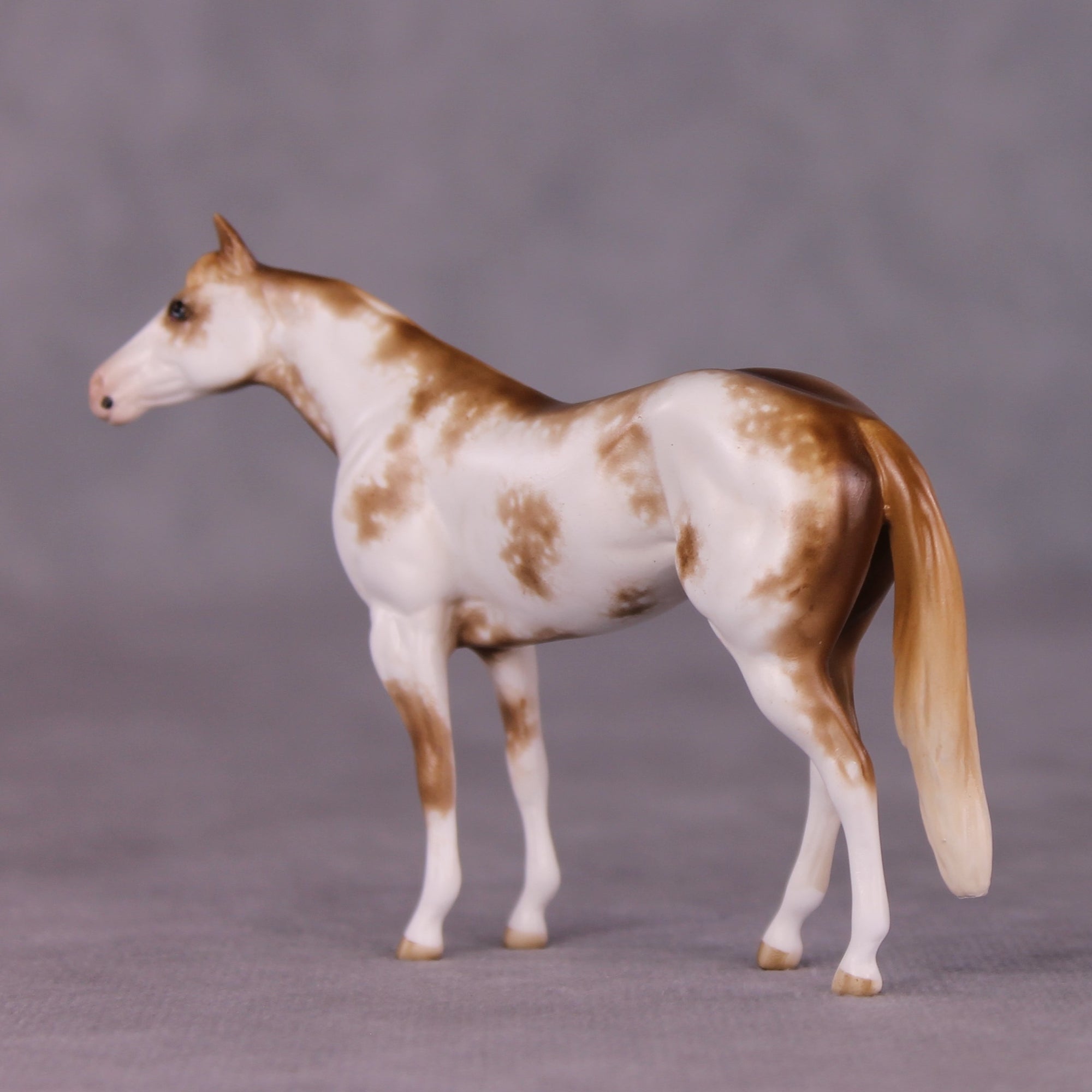 "Vermillion &amp; Poppy" OOAK Foal &amp; Stock Horse Chip Set by Sheryl Leisure - MileStones Series