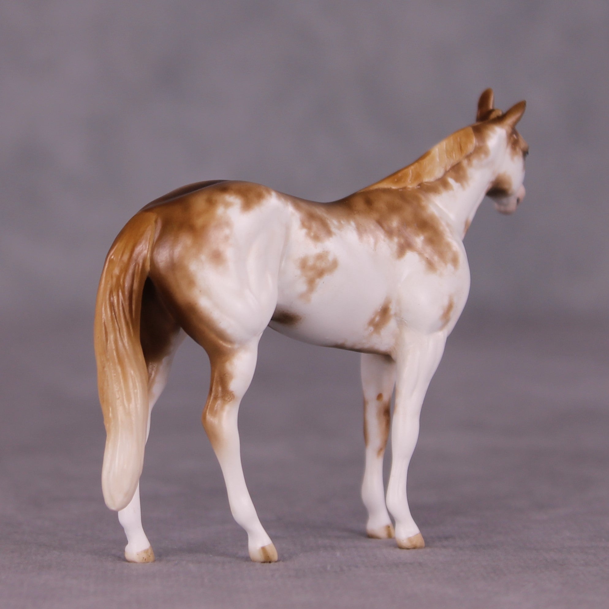 "Vermillion &amp; Poppy" OOAK Foal &amp; Stock Horse Chip Set by Sheryl Leisure - MileStones Series
