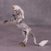 Medieval OOAK EFCM Chip Rearing Horse By Kristen Cermele July GemStones Series