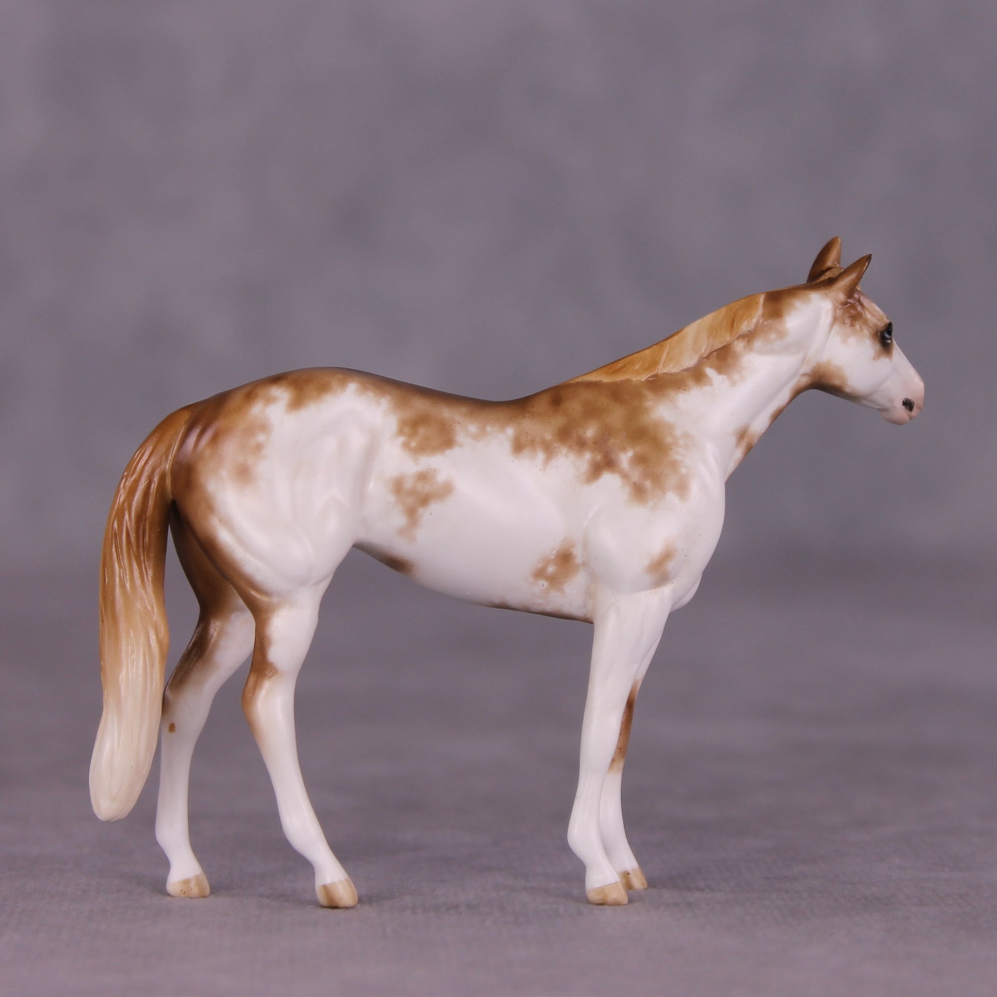 "Vermillion &amp; Poppy" OOAK Foal &amp; Stock Horse Chip Set by Sheryl Leisure - MileStones Series