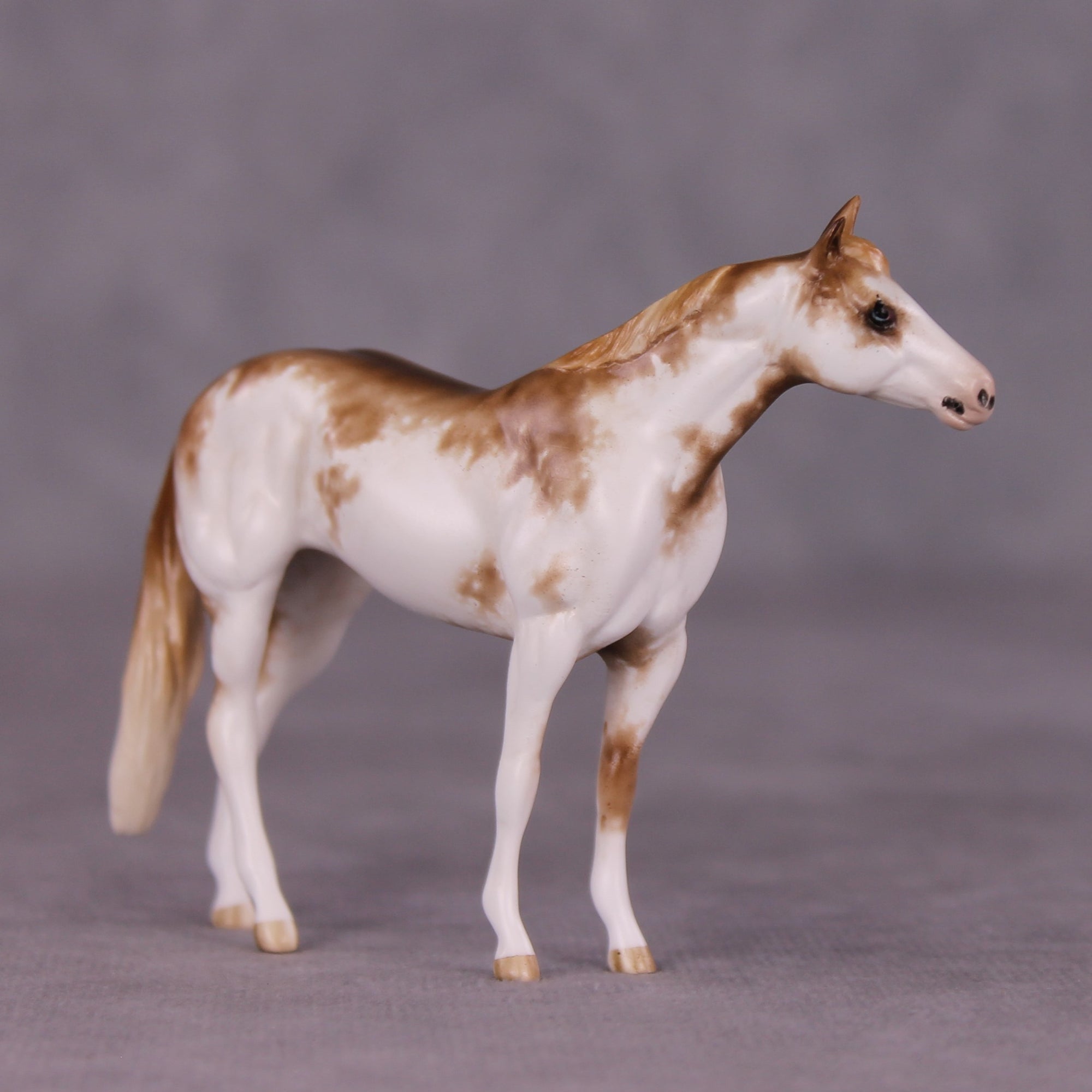 "Vermillion &amp; Poppy" OOAK Foal &amp; Stock Horse Chip Set by Sheryl Leisure - MileStones Series