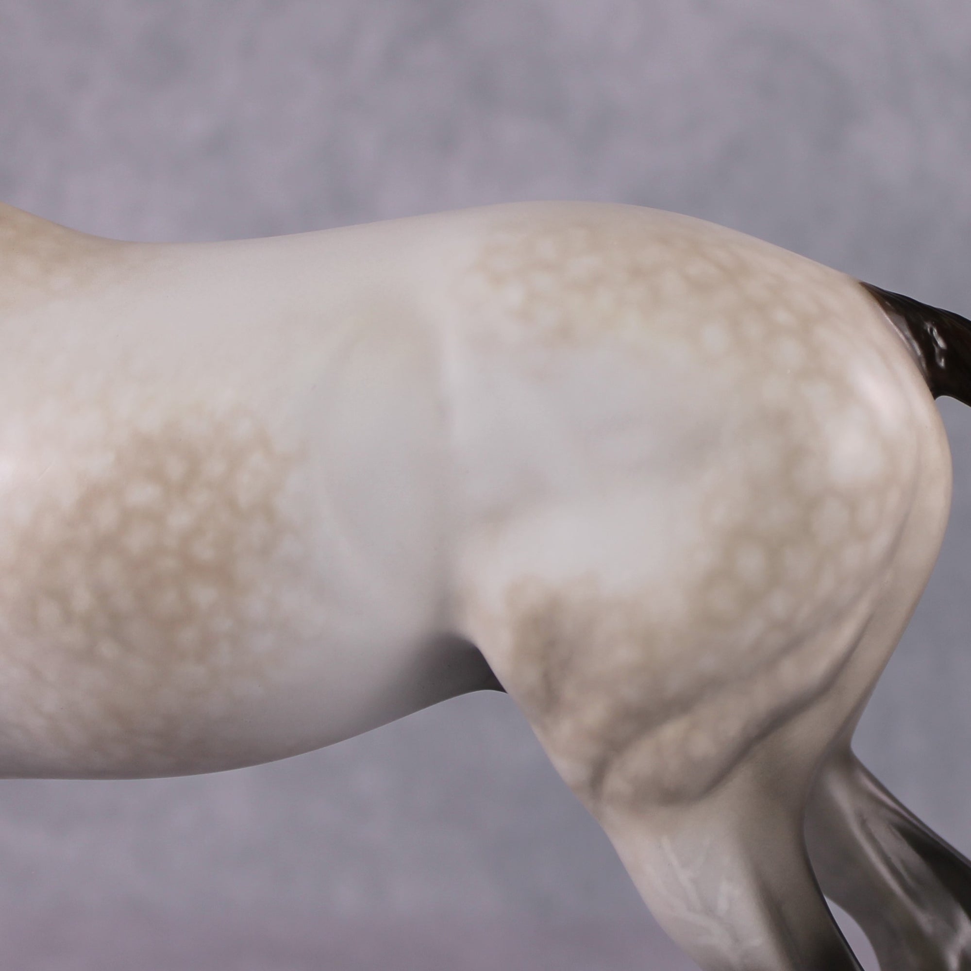 Stone Horses OOAK FCM "Ablaze" - Rose Grey Thoroughbred by Sheryl Leisure &amp; Mona 02/11/2025