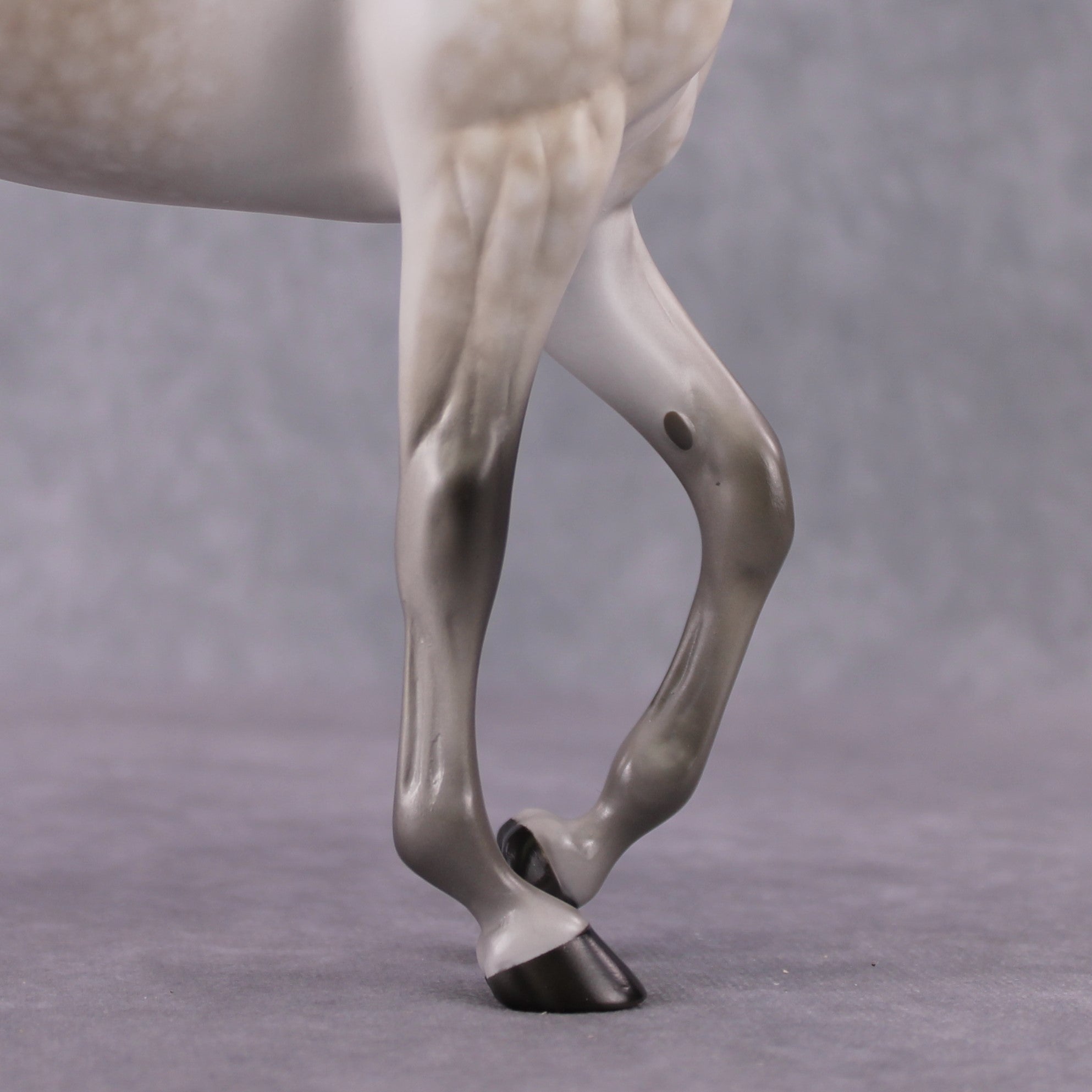 Stone Horses OOAK FCM "Ablaze" - Rose Grey Thoroughbred by Sheryl Leisure &amp; Mona 02/11/2025