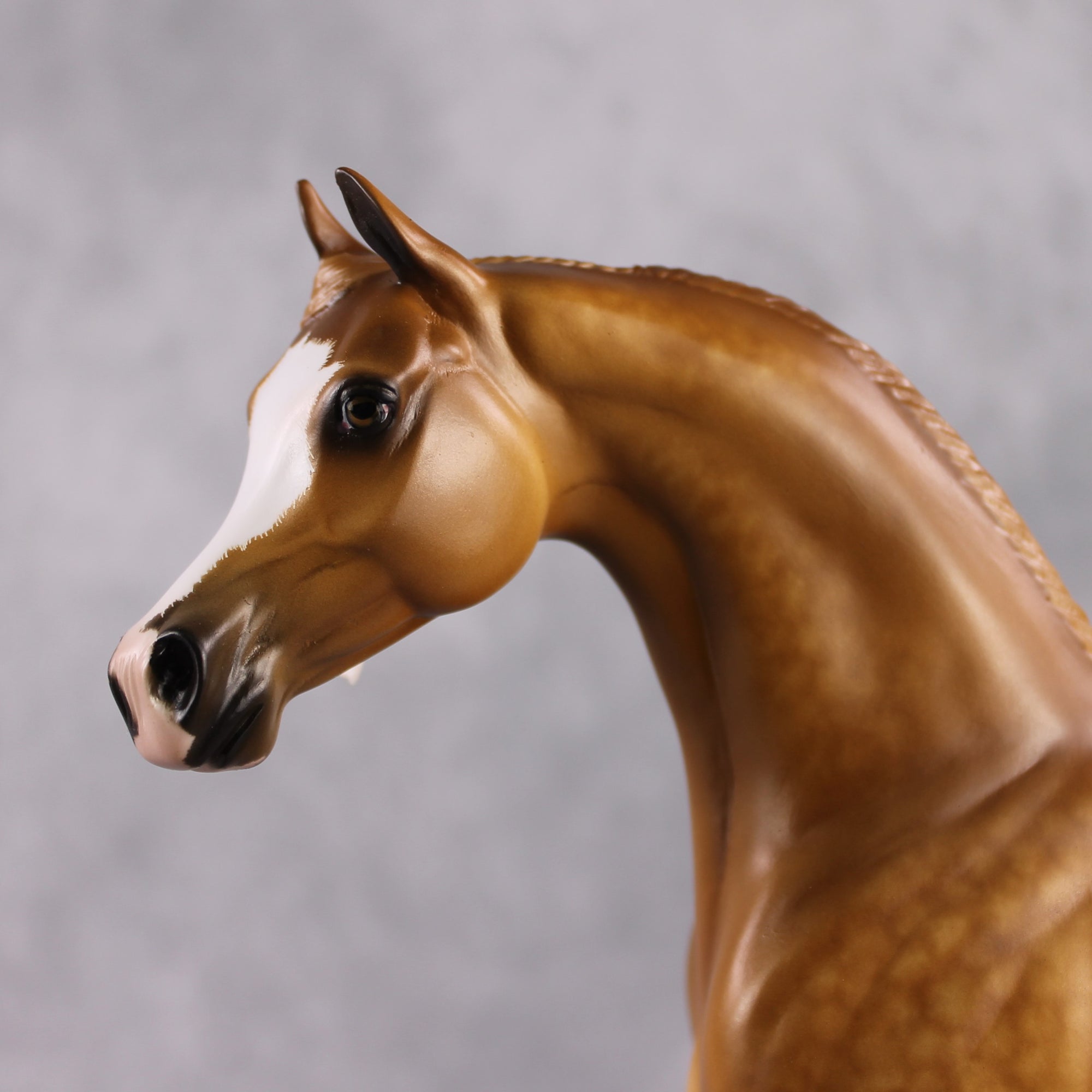 Stone Horses OOAK FCM "Inferno" - Chestnut Arabian Stallion by Sheryl Leisure &amp; Mona 02/11/2025