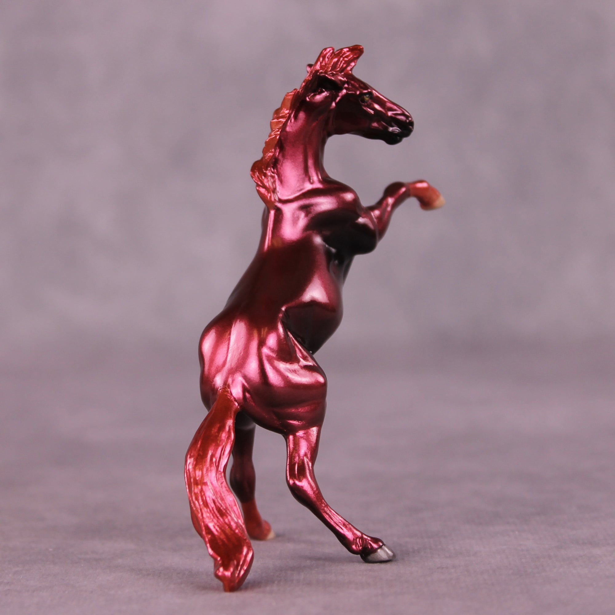 Player Two NO FINISH CHANGE OOAK Rearing Chip by Jamie Adamson LHS25