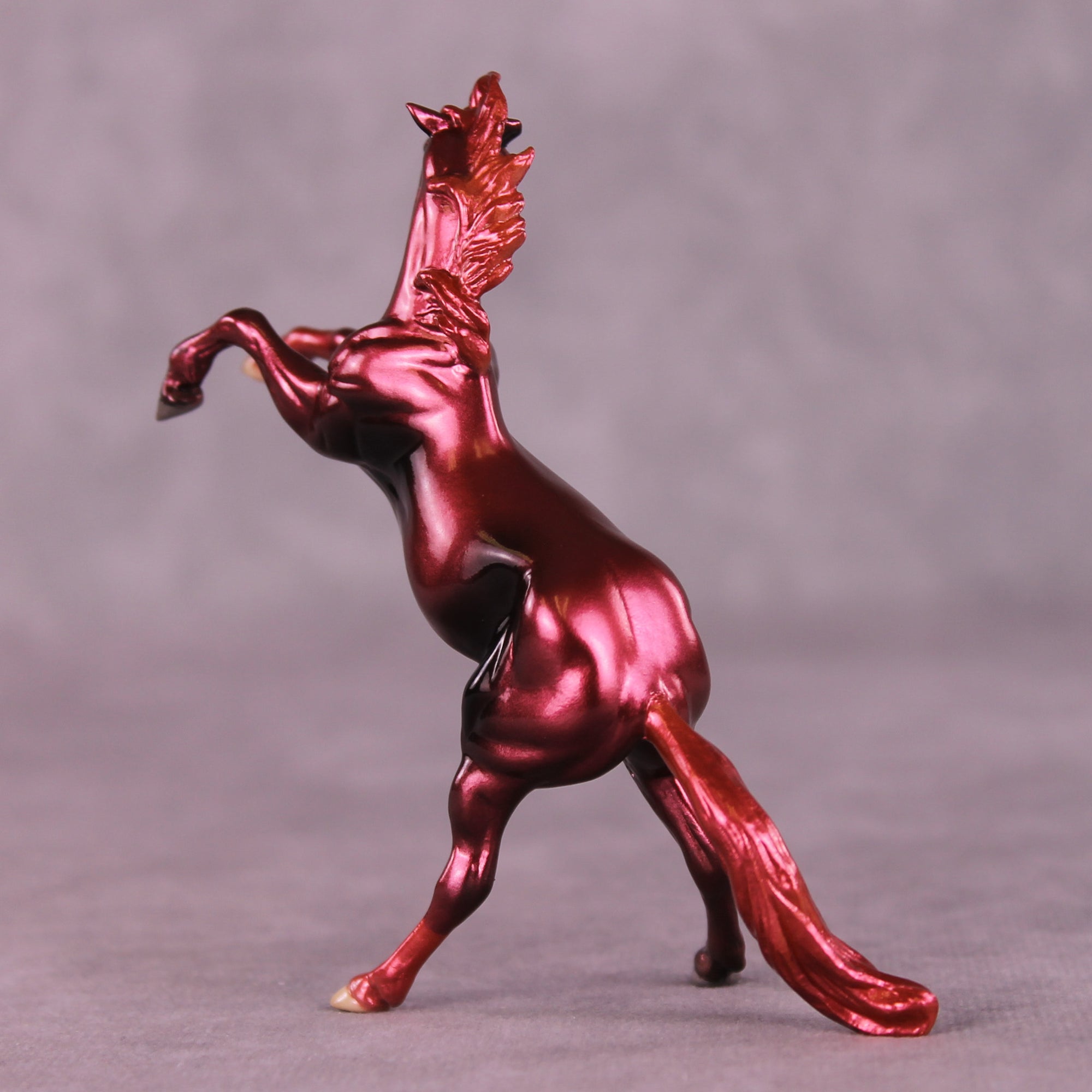 Player Two NO FINISH CHANGE OOAK Rearing Chip by Jamie Adamson LHS25