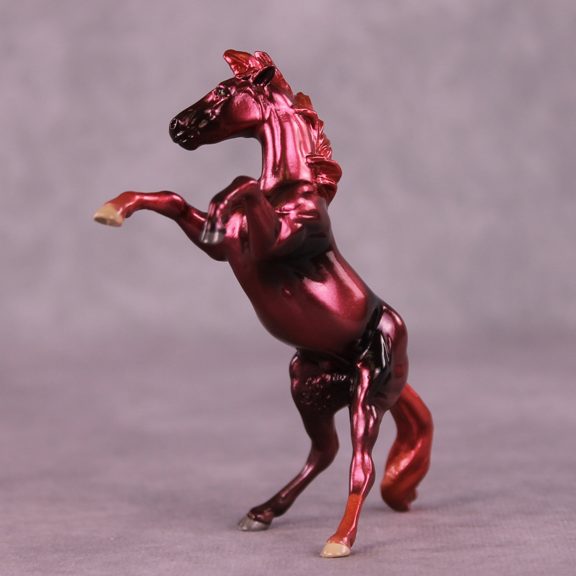 Player Two NO FINISH CHANGE OOAK Rearing Chip by Jamie Adamson LHS25