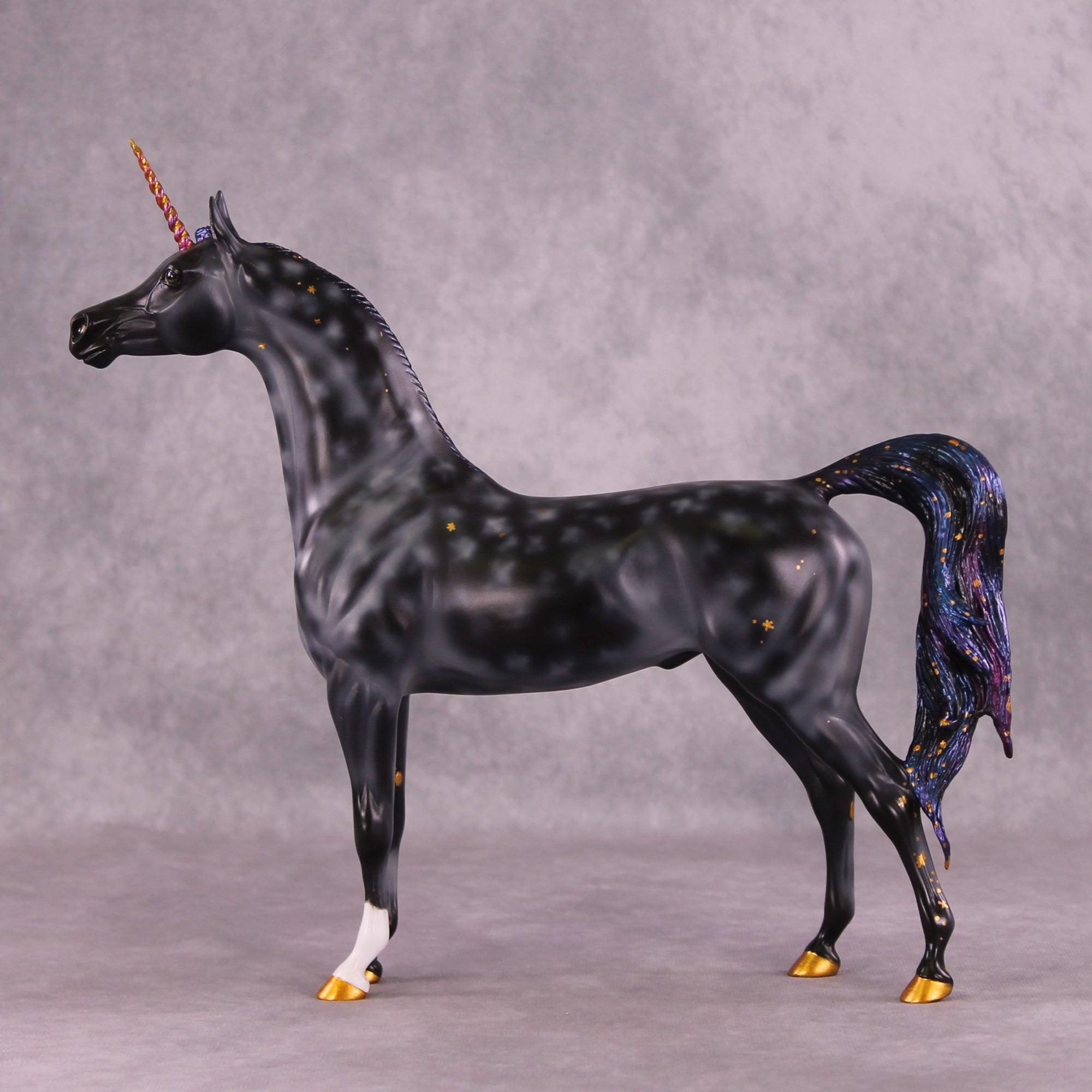 Lunar Valleys OOAK FCM Arabian By Kristen Cermele July GemStones Series