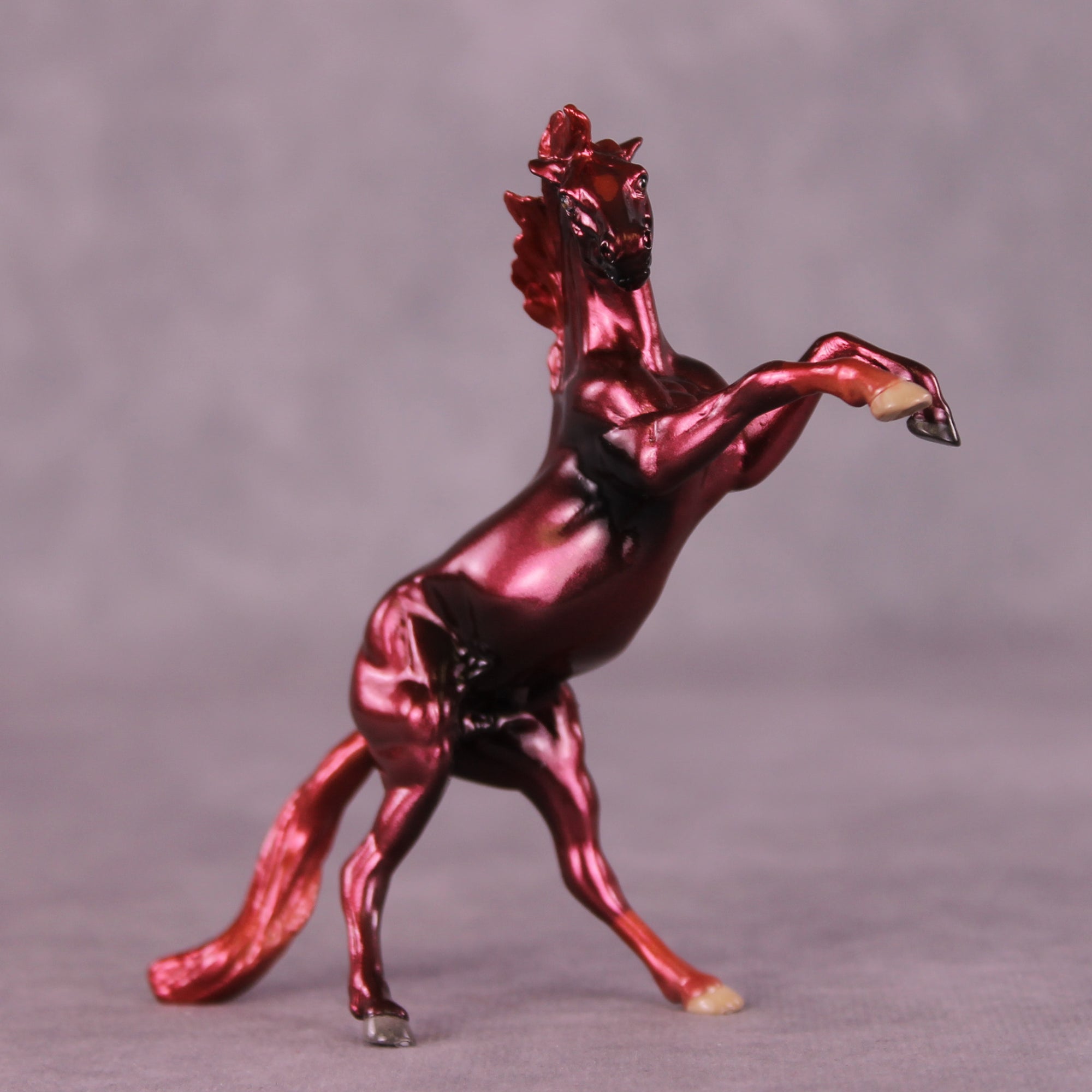 Player Two NO FINISH CHANGE OOAK Rearing Chip by Jamie Adamson LHS25