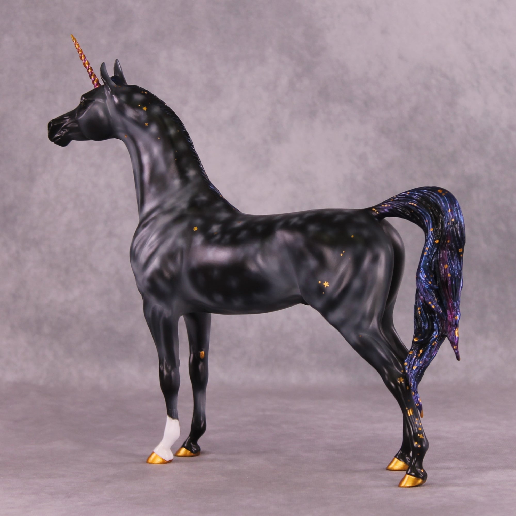 Lunar Valleys OOAK FCM Arabian By Kristen Cermele July GemStones Series