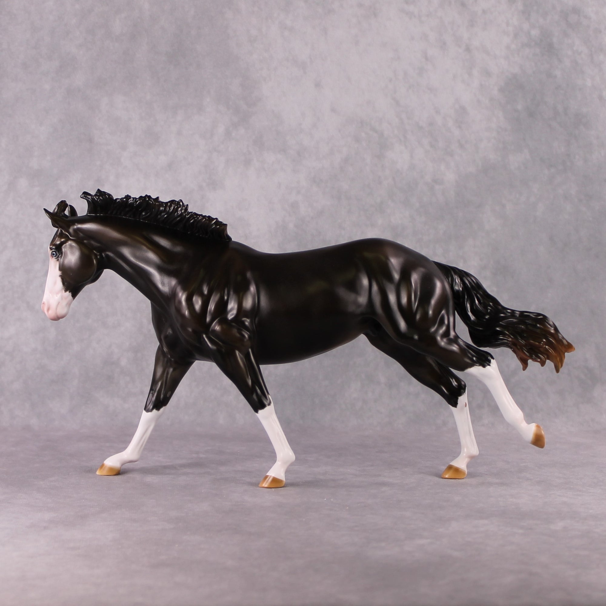 &quot;Basil&quot; OOAK Sunburnt Black Remington By Mindy Berg Best Offer 03/04/2025