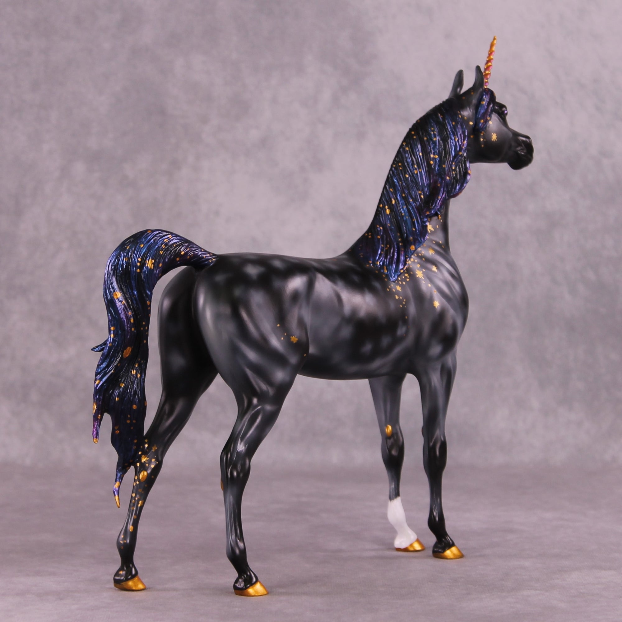 Lunar Valleys OOAK FCM Arabian By Kristen Cermele July GemStones Series