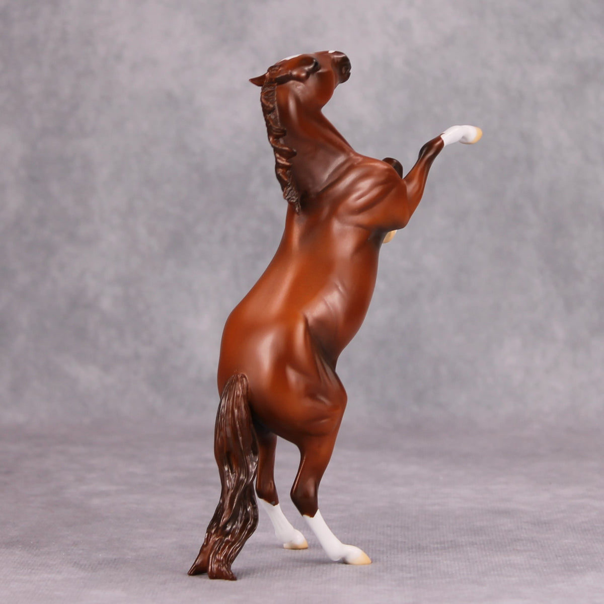 Belvedere OOAK Chestnut Rearing Pebble By Jamie Adamson MM24
