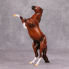 PREVIEW LISTING ONLY Belvedere OOAK Chestnut Rearing Pebble By Jamie Adamson MM24