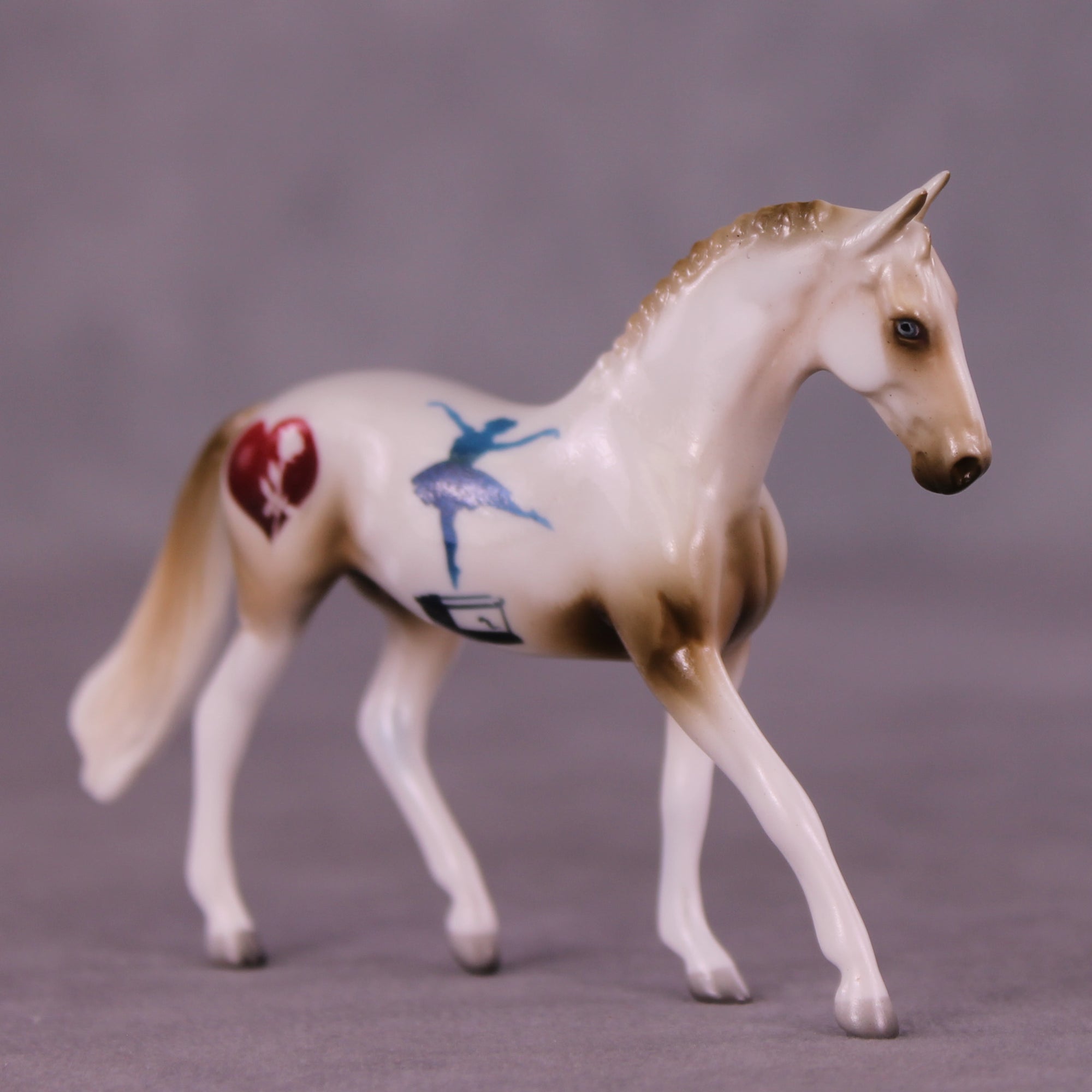 The Steadfast Tin Soldier OOAK Chip Warmblood by Kike (Enrique) Duarte LHS25